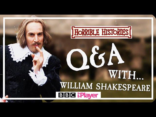 Horrible Histories FUNNY Q and A!  ‌| Shakespeare, Elizabeth I, Charles Dickens