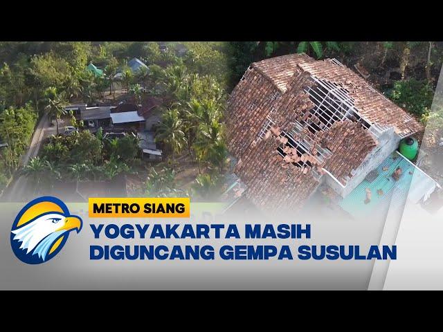 Hingga Minggu Pagi, Wilayah Yogyakarta Masih Diguncang Gempa Susulan