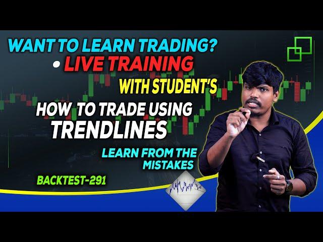 How to trade using trendlines(backtest-291)| Trade Genius- தமிழ்