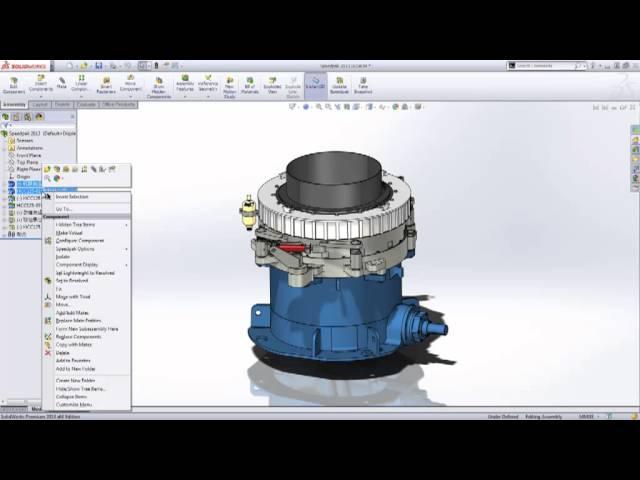 Whats New SolidWorks 2013: Speedpak Enhancements