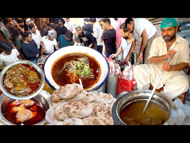 ORIGINAL HYDERABADI BEEF NALLI NIHARI RECIPE SERVING FROM LAST 80 YEARS | PAK DELHI NIHARI HOUSE