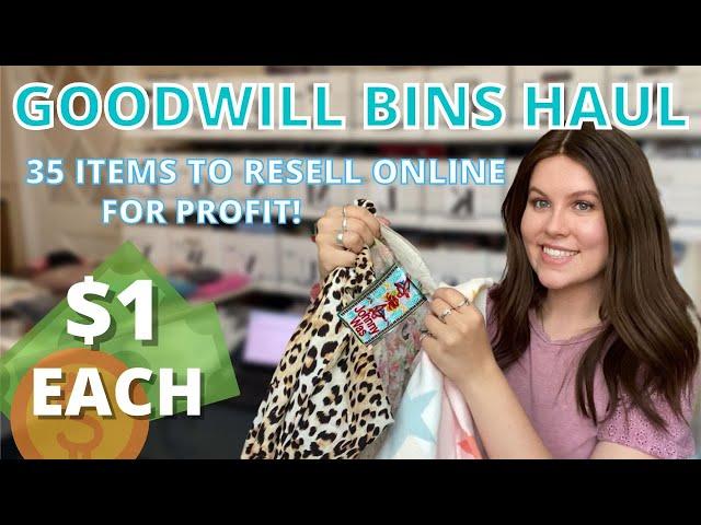 EPIC Goodwill Bins Haul to Resell Online for PROFIT!! I found Johnny Was, Madewell, Anthro +more!