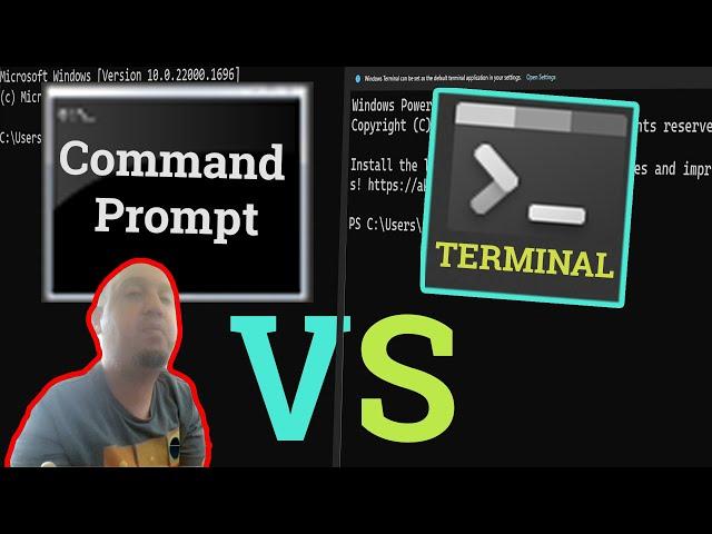 What is the difference between CMD and Terminal