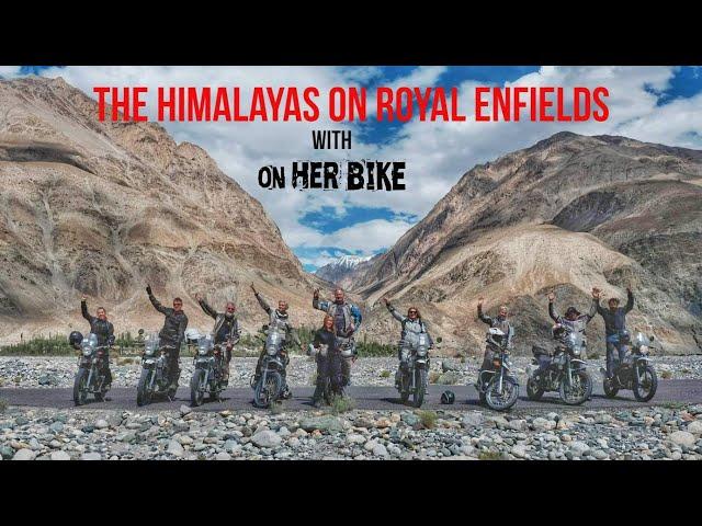 Epic Motorcycle Tour through the Himalayas on Royal Enfields.