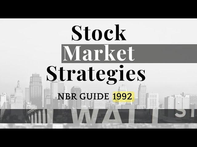 Stock Market Strategies | Investing Guide 1992