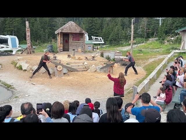 2023 Jul 22 - Lumberjack Show@Grouse Mountain Part 3/11