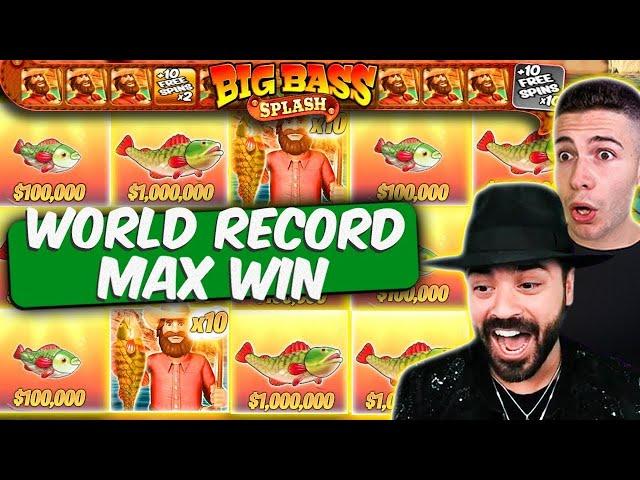 BIG BASS SPLASH WORLD RECORD BIGGEST WINS: Ayzee vs Roshtein