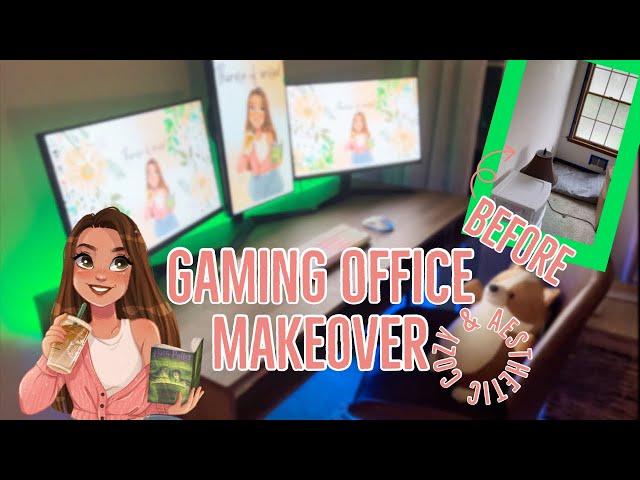 2022 Gaming Room Makeover | DREAM Gaming Setup | theresa of erised