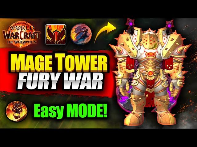 Fury Warrior Mage Tower Guide / WoW The War Within