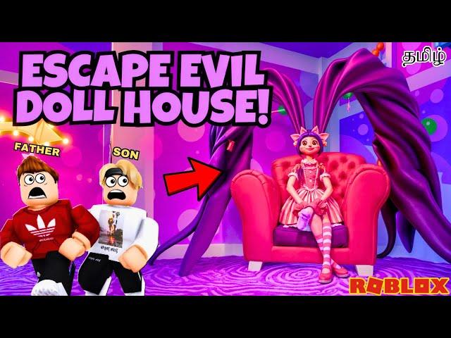 Roblox Escape Evil Doll House Obby Gameplay in Tamil | Earth Gamer