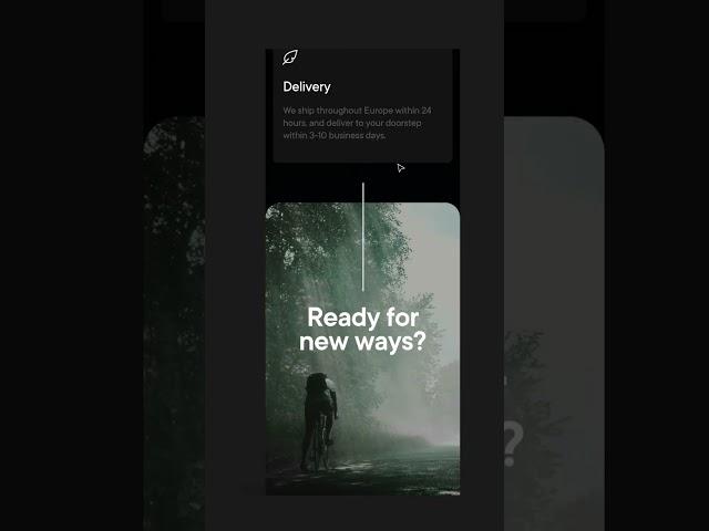 Figma Web Design Timelapse (Mobile Screen) #shorts