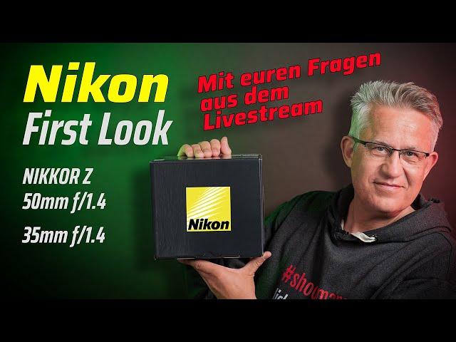 Nikon Z 50 + 35mm f/1.4 Unboxing – Deine Fragen für mein Review was soll ich testenNACHPRODUZIERT