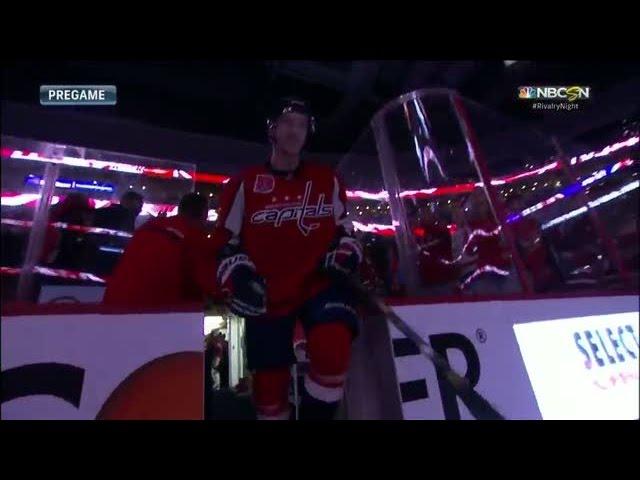 Caps prank rookie Galiev during warmups