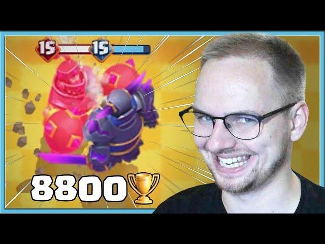  I SURPRISE NOOBS! BRIDGE SPAM IN 9000 TROPHIES / Clash Royale