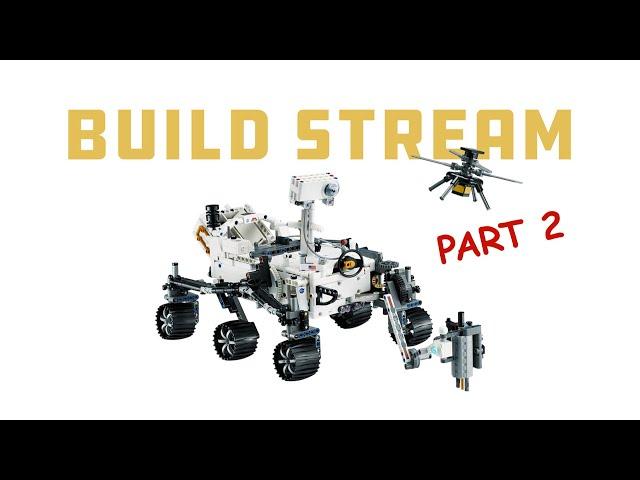 Building LEGO's NASA Mars Rover Perseverance (Model 42158) PART 2