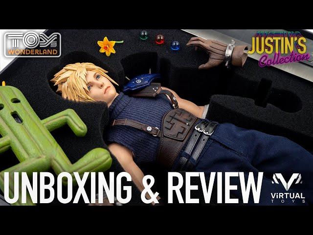 Cloud Strife Final Fantasy 7 Remake VTS Toys 1/6 Scale Figure Unboxing & Review