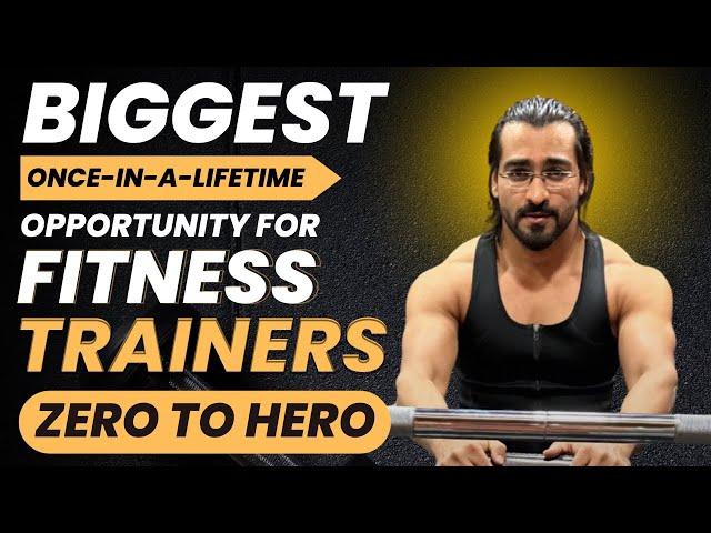 Biggest Opportunity for Fitness Trainers | Most Affordable Personal Trainer Certification Course