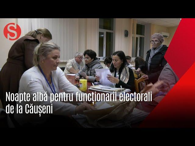 Aglomerație mare duminică noaptea la Consiliul electoral de circumscripție electorală numărul 10