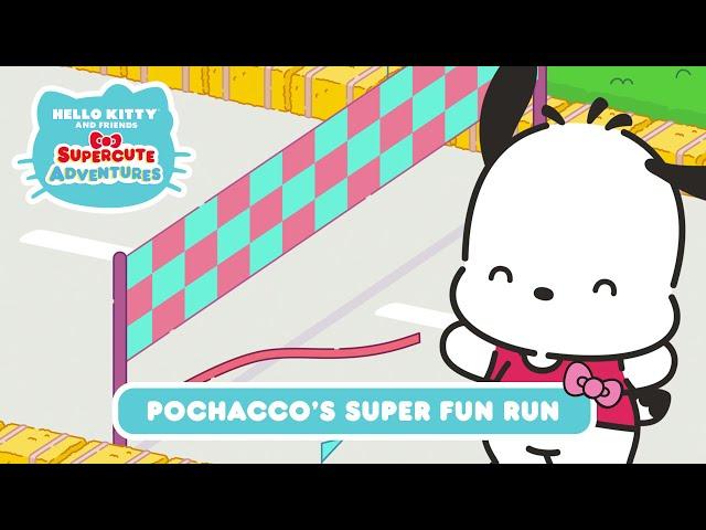 Pochacco’s Super Fun Run | Hello Kitty and Friends Supercute Adventures S4 EP 12