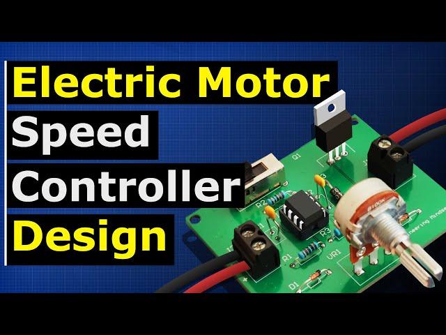 Motor speed controller tutorial - PWM how to build