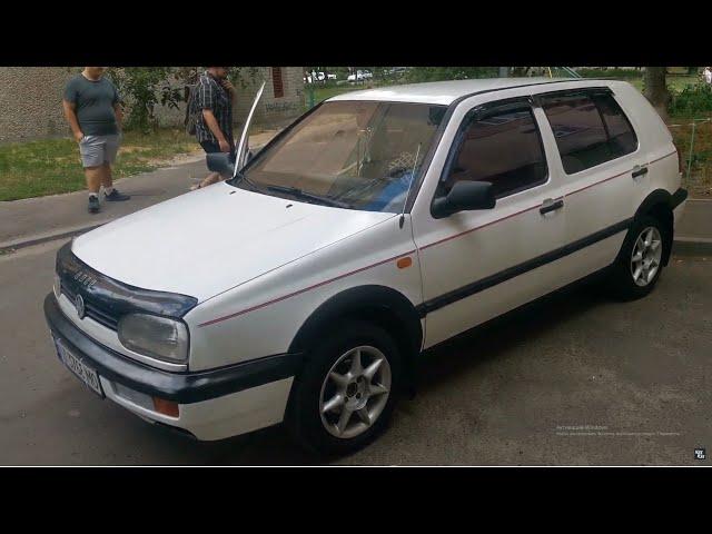 25-летний Volkswagen Golf 3 - Живой Гольф