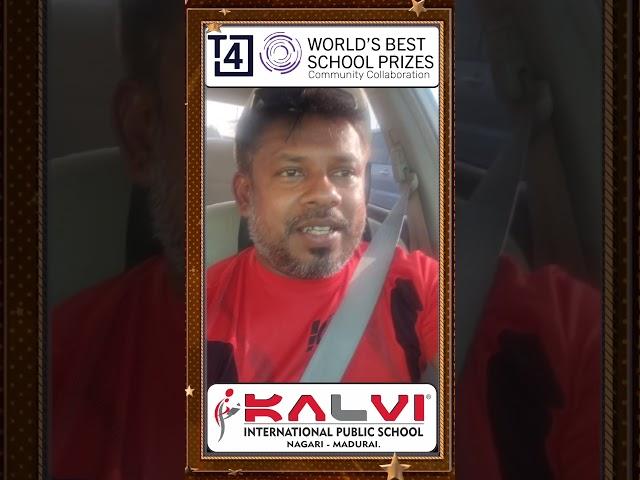 VOTE FOR KALVI | T4 Education - Worlds best school Prizes | Community Collaboration | Mr.David Kugan