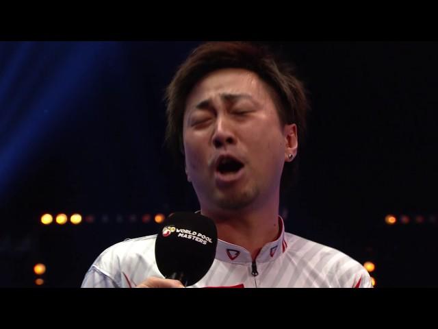 MUST SEE! Naoyuki Oi hilarious interview at Dafabet World Pool Masters