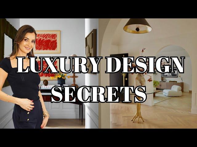 Unlock Luxury Living: 7 Design SECRETS for a High-End Home | Nina Takesh