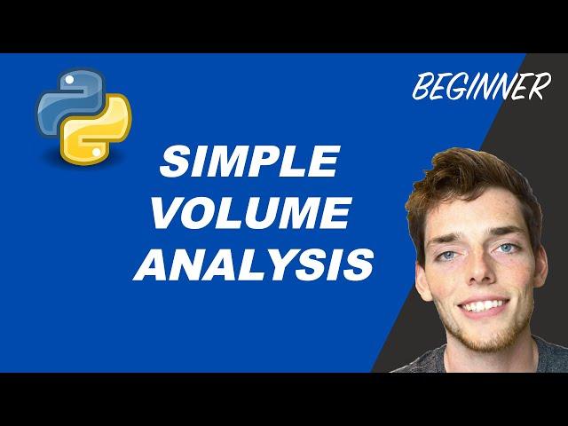 Select Stocks by Volume Increases | Beginner Python Stock Market Tutorial