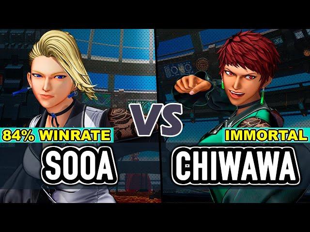 KOF XV ▰ SOOA (Mature/Vice/Rugal) vs CHIWAWA WANG (O.Shermie/Luong/Vice)