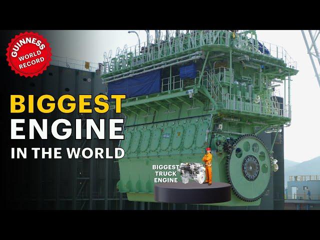 Biggest Ship Engine in the World