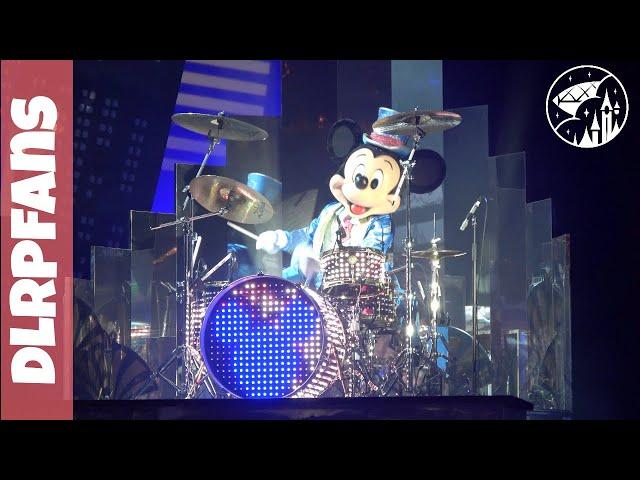 Mickey Mouse Plays the Drums at the Christmas Season Disneyland Paris