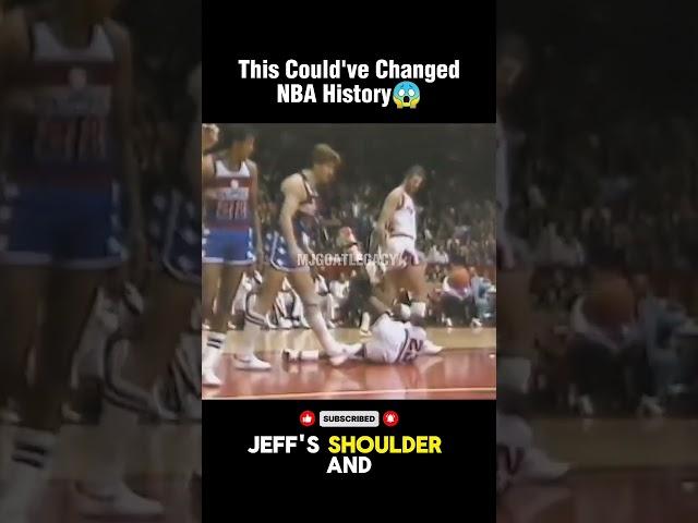 When Michael Jordan Almost Lost It All…  #shorts