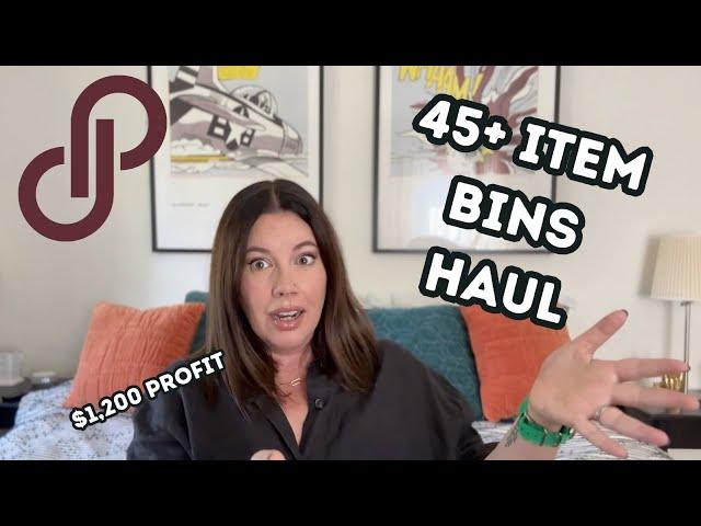 Massive 45+ Item Goodwill Bins Haul - Thrift haul for resale on Poshmark and ebay.