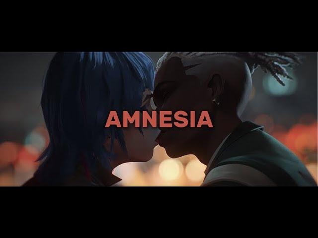 Arcane Jinx And Ekko - AMNESIA