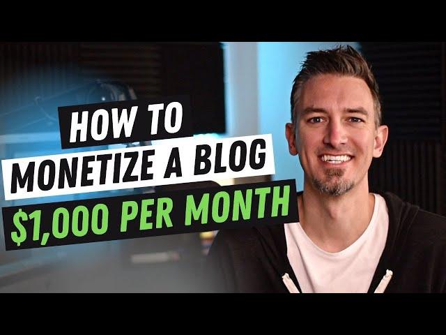 How to Make Money Blogging - Monetize a Blog in 8 Easy Steps