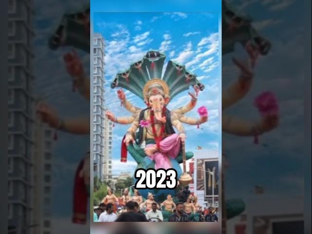 Dharavi cha varadvinayak 2017 to 2024 #shorts #ganpatibappa #mumbai ganesh