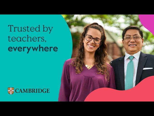 Trusted by English teachers everywhere | Cambridge