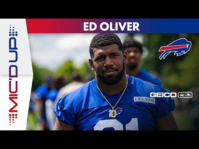 Ed Oliver Mic'd Up at Training Camp | Buffalo Bills