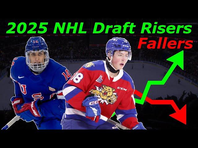 2025 NHL Draft RISERS and FALLERS