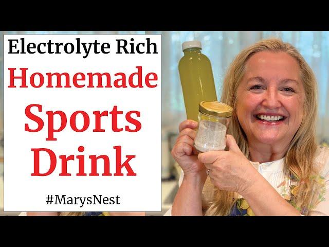 The Easy Way to Make Homemade Electrolyte Drinks and Sports Drinks