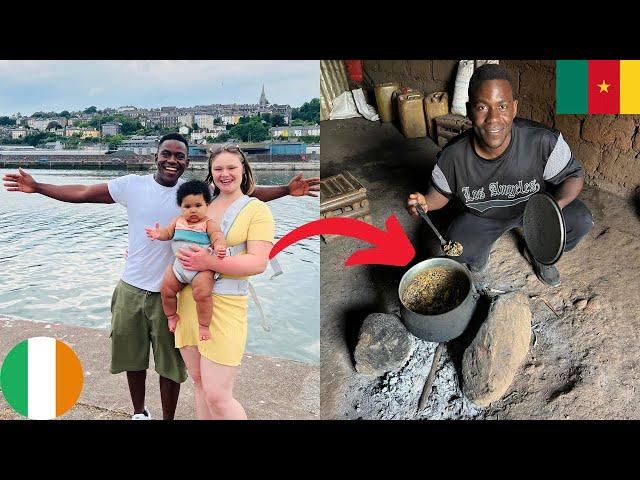 He left his Family in Europe (Ireland) & Move back to his African Village in Cameroon!