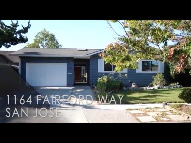 The Keith Walker Team of Intero Presents 1164 Fairford Way, San Jose