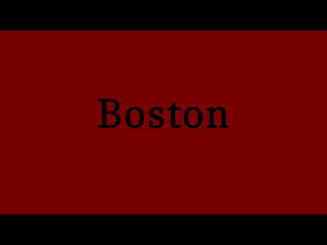 BOSTON | MOVIE | #1 THE FILM OF 2025