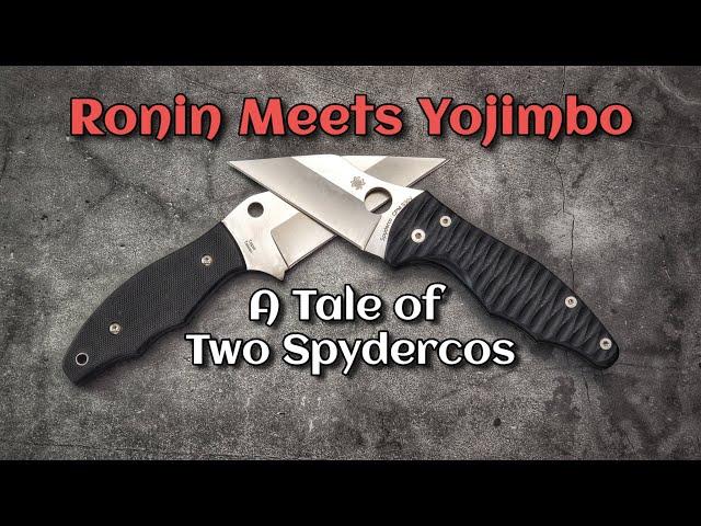 Ronin Meets Yojimbo: Folder or Fixed Wharnie Blade!