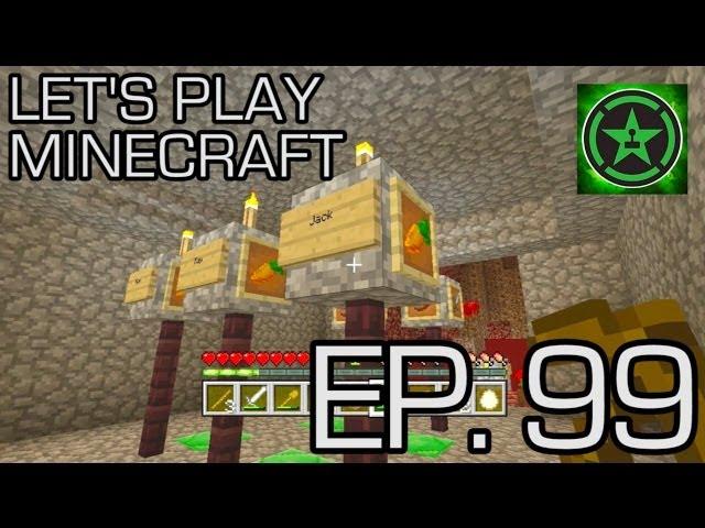 Let's Play Minecraft: Ep. 99 - Golden Hoe