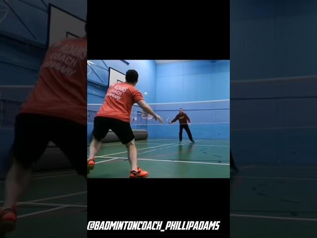 Badminton training