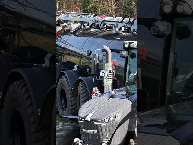 Fendt Black Beauty #fendt #farming #agriculture #landwirtschaft #lohnunternehmen #lpgostharz #fyag