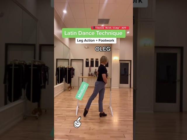 Foot work technique by Oleg Astakhov - DanceWithOleg.com #olegastakhov