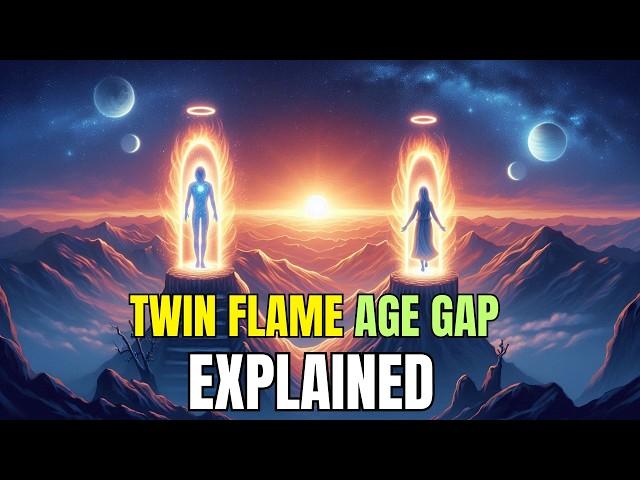 Twin Flame Age Gap EXPLAINED It's NOT What You Expect! ‍️‍